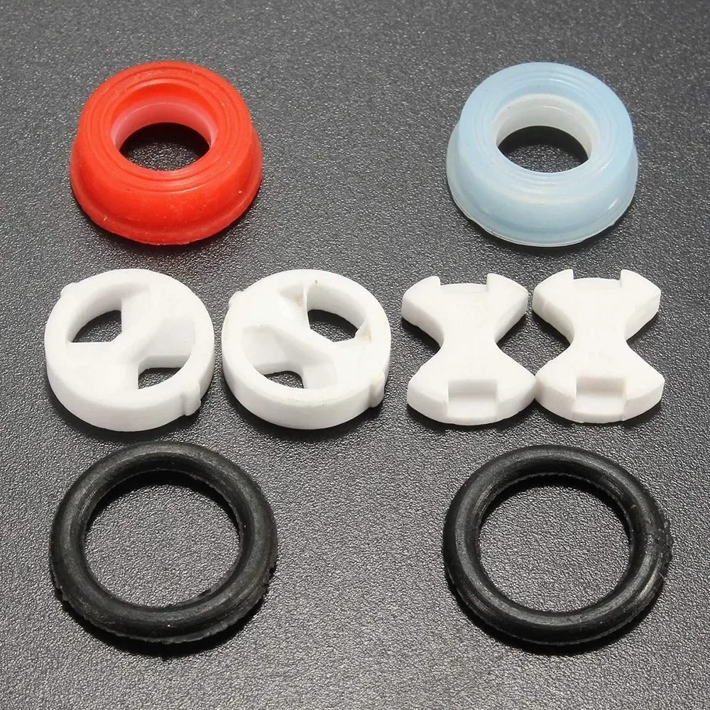 Silicone Tap Washer - مجموعة من 6 قطع: حلقات سيليكون