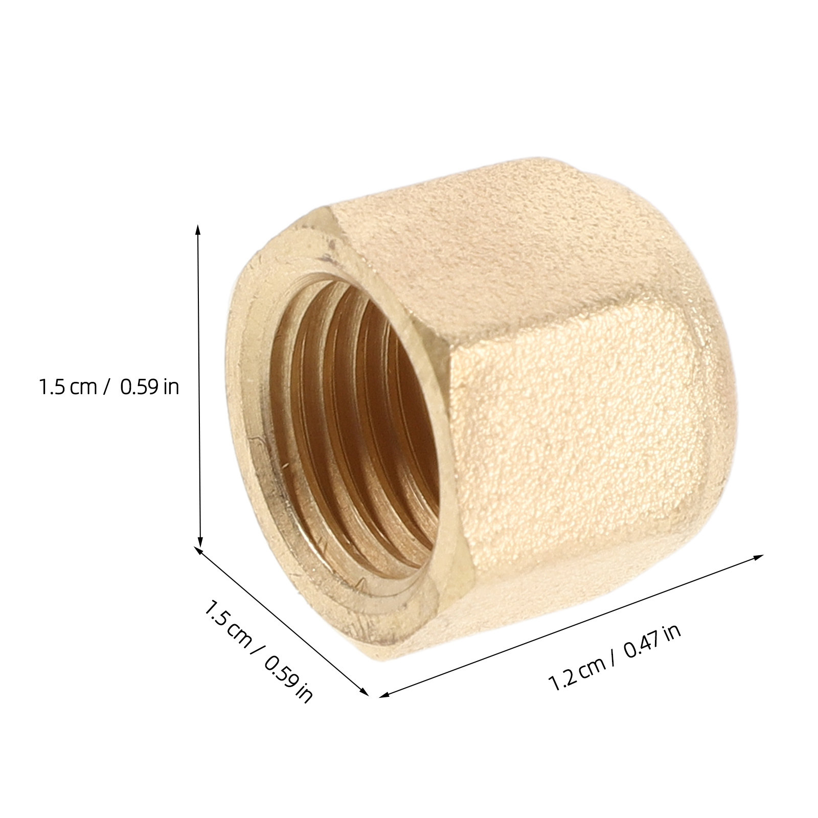 10 قطع من أغطية وصلات الضغط ال - مراجعة Compression Fitting Brass وسعره