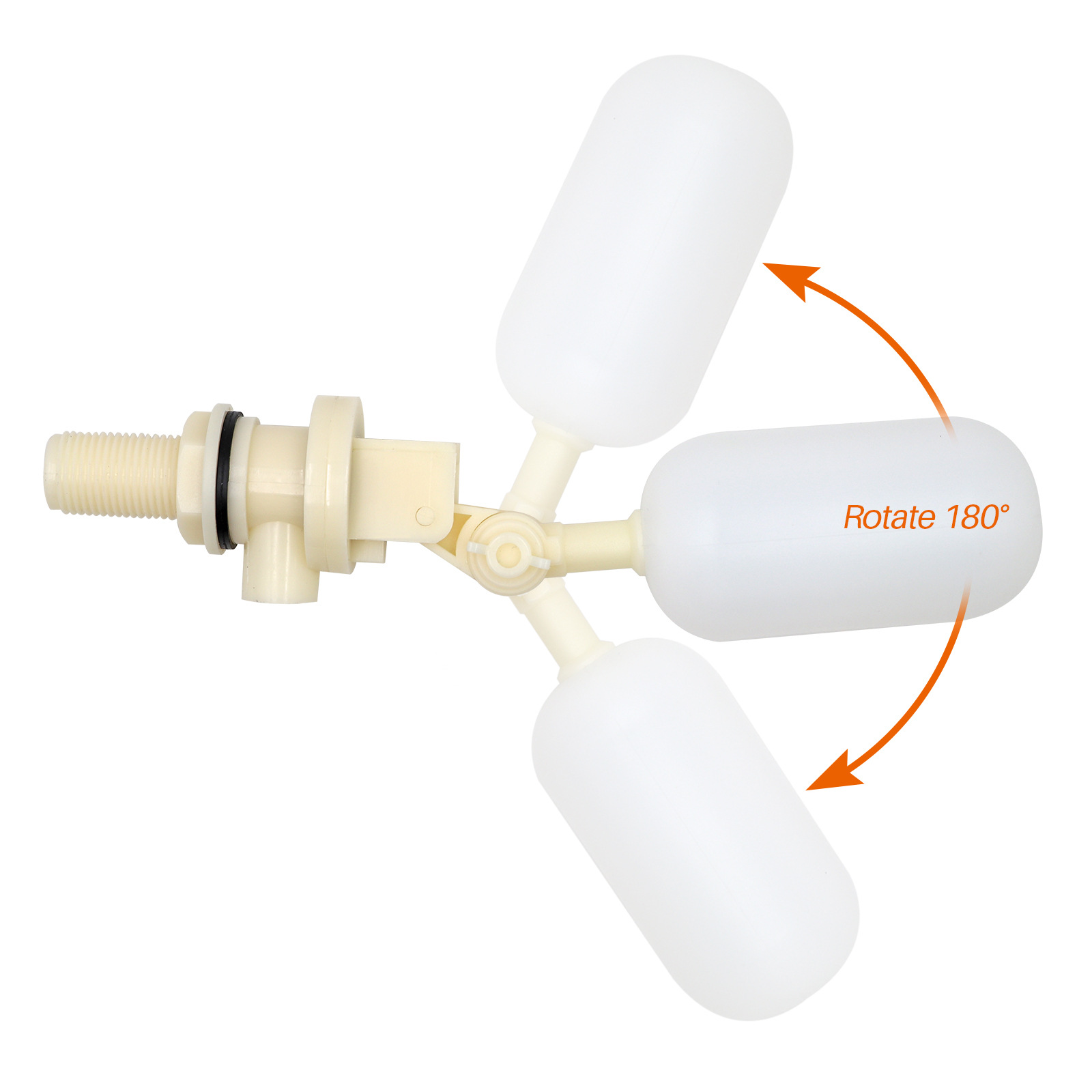 3 قطعة صمام الطوف مع ذراع قابل - مراجعة Float Ball Valve وسعره